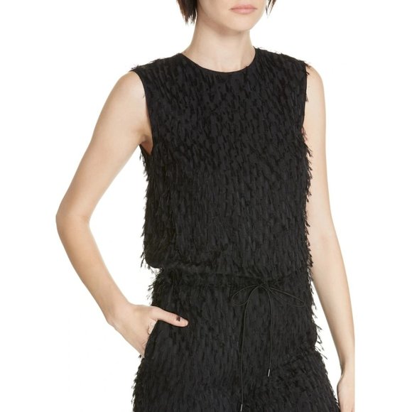 Christian Wijnants Oani Fringe Detail Crop Jumpsuit - Picture 5 of 14